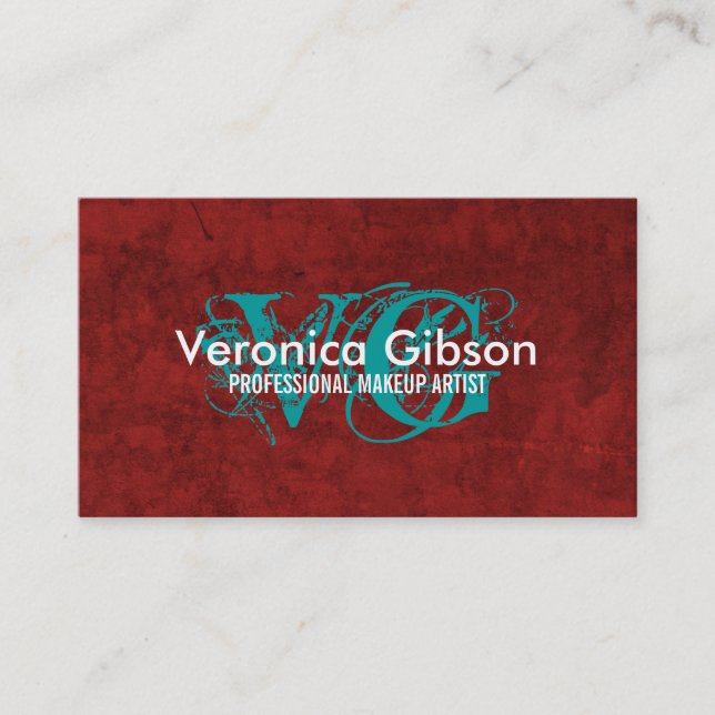 MAKEUP ARTIST BUSINESS CARD (Front)