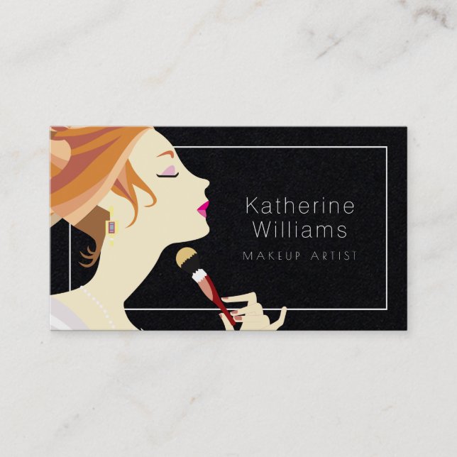Makeup Artist Business Card (Front)