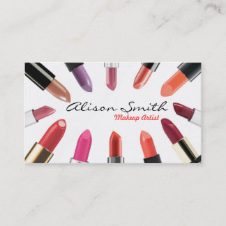 Makeup artist Business card