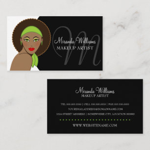 Makeup Artist Business Card