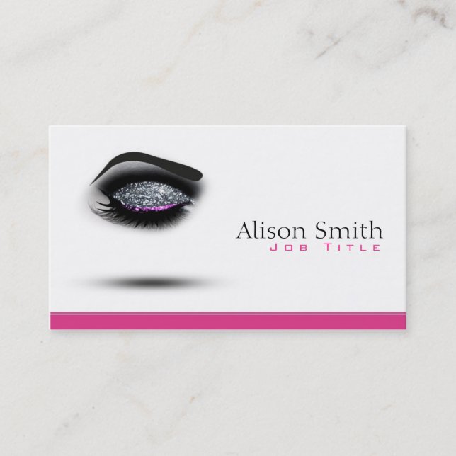 Makeup artist Business card (Front)