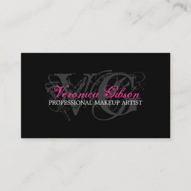 MAKEUP ARTIST BUSINESS CARD (Front)