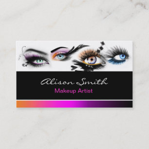MakeUp artist business card