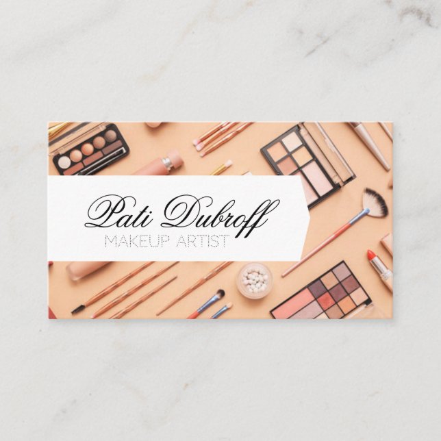Makeup Artist Business Card (Front)