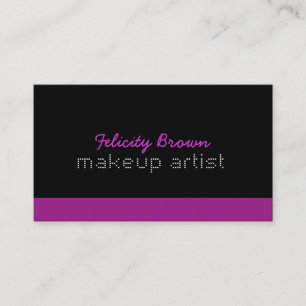 Makeup artist Business Card
