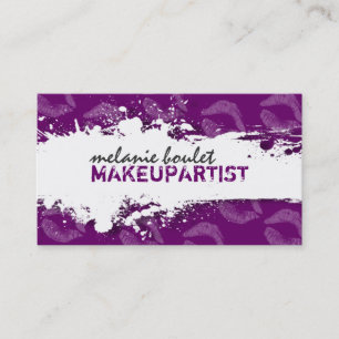 MAKEUP ARTIST BUSINESS CARD