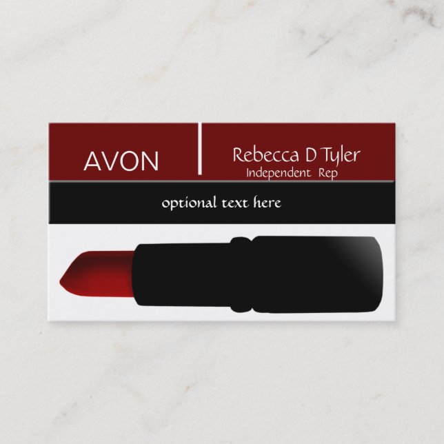 Makeup artist Business Cards (Front)