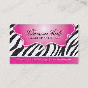 MAKEUP ARTIST BUSINESS CARDS