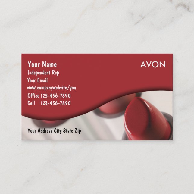 Makeup Artist Business Cards (Front)
