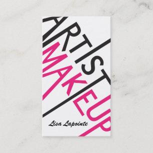 Makeup Artist Business Cards