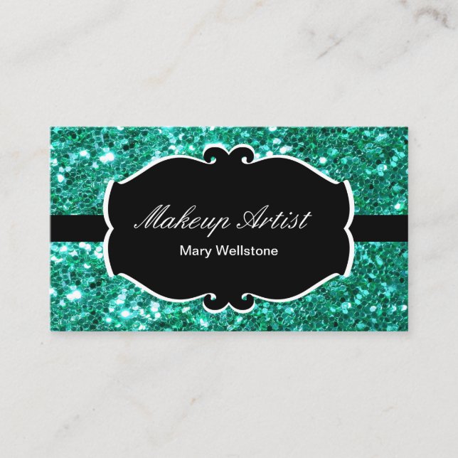 Makeup Artist Business Cards (Front)