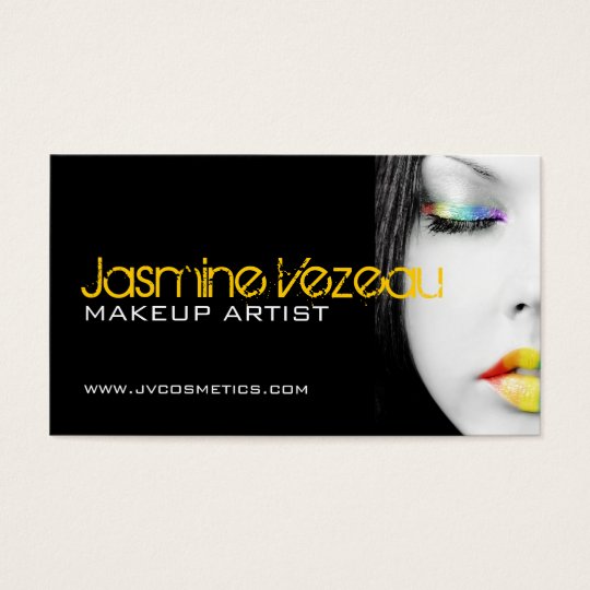 Makeup Artist Business Cards