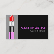 Makeup Artist Business Cards