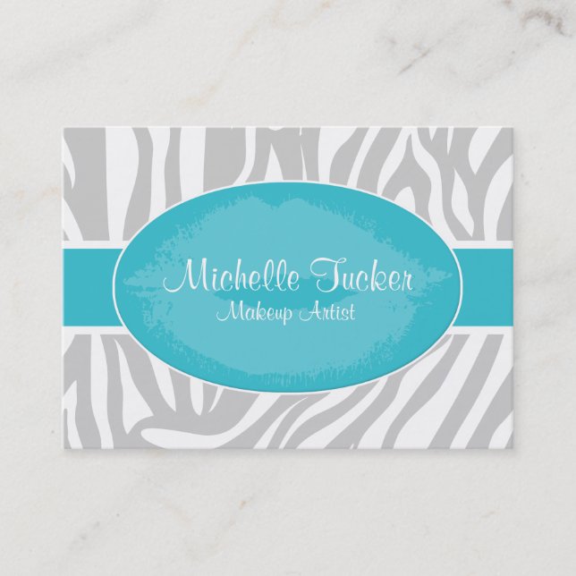 Makeup Artist Business Cards (Front)