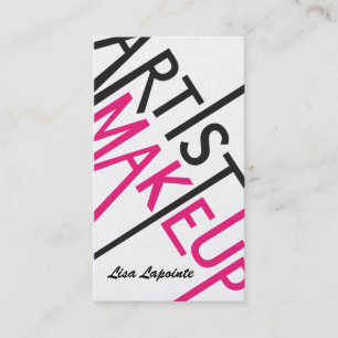Makeup Artist Business Cards