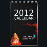 MakeUp Artist - Calendar small<br><div class="desc">Beautiful calendar to organise your business or as a customer give away. Unlock layers to customise!</div>