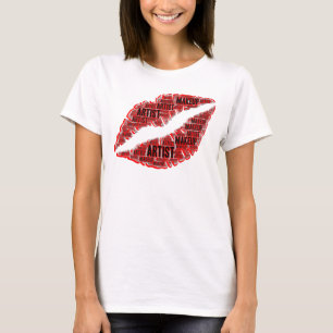 Makeup Artist Cosmetics Skincare Cosmetologists T-Shirt