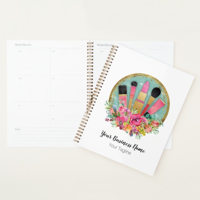 Makeup Artist Cosmetologist Beauty  Personalised Planner (Display)