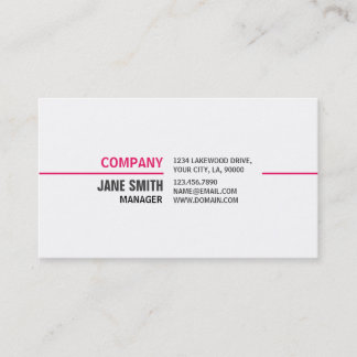 Makeup Artist Cosmetologist Elegant Professional Business Card