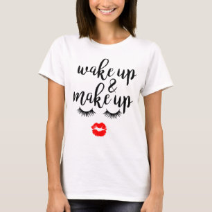 Makeup Artist, Cosmetologist Lipstick Mascara Diva T-Shirt
