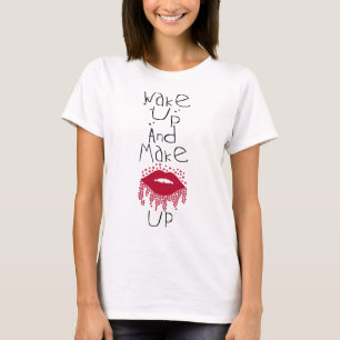 Makeup Artist, Cosmetologist Lipstick Mascara Diva T-Shirt