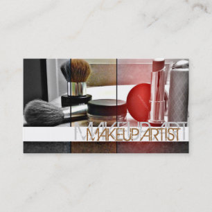 MakeUp Artist, Cosmetology, Beauty Business Card