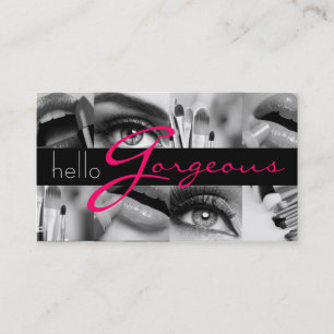 MakeUp Artist Cosmetology Salon Beauty Business Card