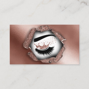 Makeup artist Crown Lashes Beauty Salon Extension Business Card