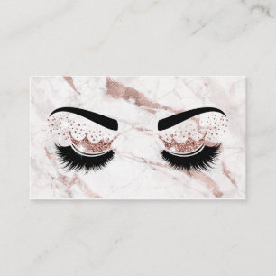 Makeup artist Crown Lashes Beauty Salon Extension Business Card