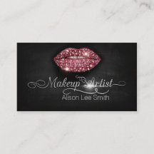 Makeup Artist/Diamonds Sparkle Lips