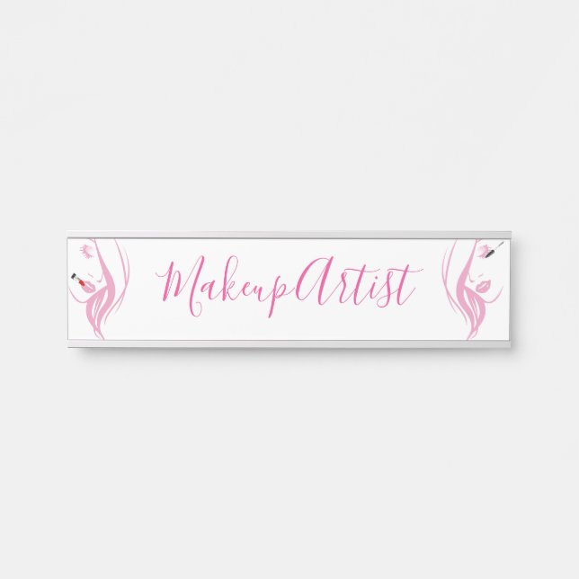 Makeup Artist Door Sign (Front)