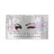 Makeup Artist Eyelash Lashes Glitter Drips Silver