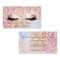 Makeup Artist Eyelash Pink Glitter Drips Rose