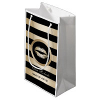 Makeup Artist Gold Lips Cosmetics Distributor