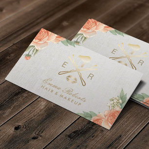 Makeup Artist Gold Lips & Dryer Salon Appointment