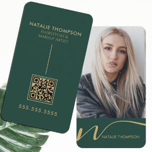 Makeup Artist Hairstylist Nail Tech Beauty Salon Business Card