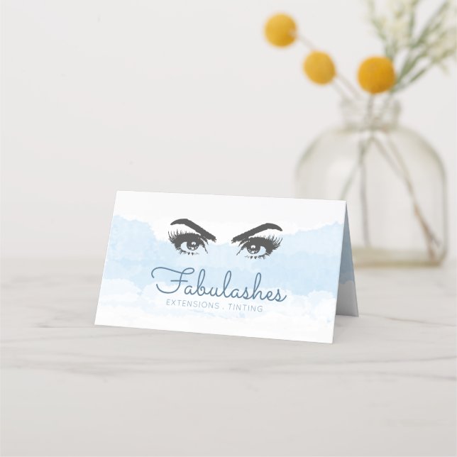Makeup Artist Lashes Brows Loyalty Card (Front)