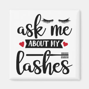 Makeup Artist Lashes Mascara Cosmetologist Beauty Magnet