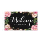 Makeup Artist Modern Script Girly Floral Wrapping