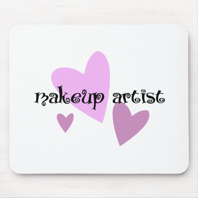 Makeup Artist Mouse Mat (Front)