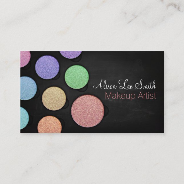 Makeup Artist/Palette Business Card (Front)