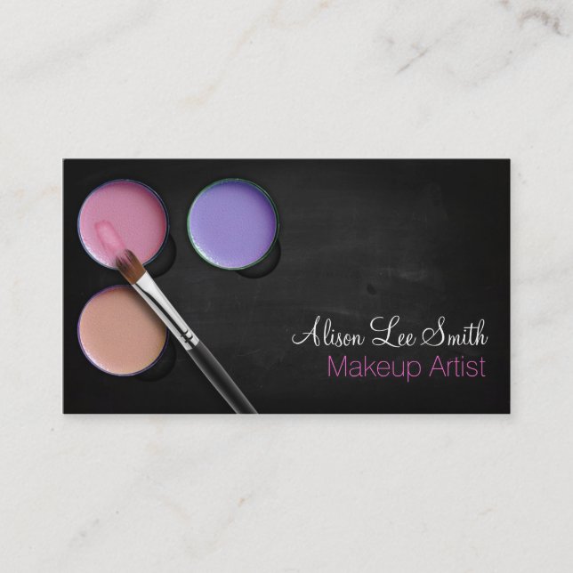 Makeup Artist / Palette Business Card (Front)