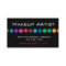 Makeup Artist Palette Business Card Bright