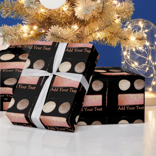 Makeup Artist Palette-Face by Shirley Taylor Wrapping Paper (Holidays)