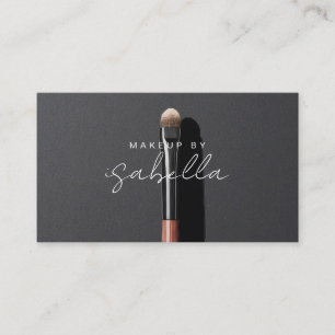 Makeup Artist QR Code Social Media Business Card