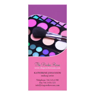 MAKEUP ARTIST RACK CARD