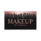 Makeup Artist Rose Gold Drips Trendy Black Glitter