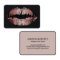 Makeup Artist Rose Gold Lips Print Salon