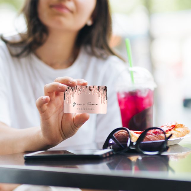 Makeup Artist Rose Spark Lips Wax Appointment Card (FlorenceK - Beyond Beauty)