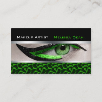 Makeup Artist Salon Print Business Card